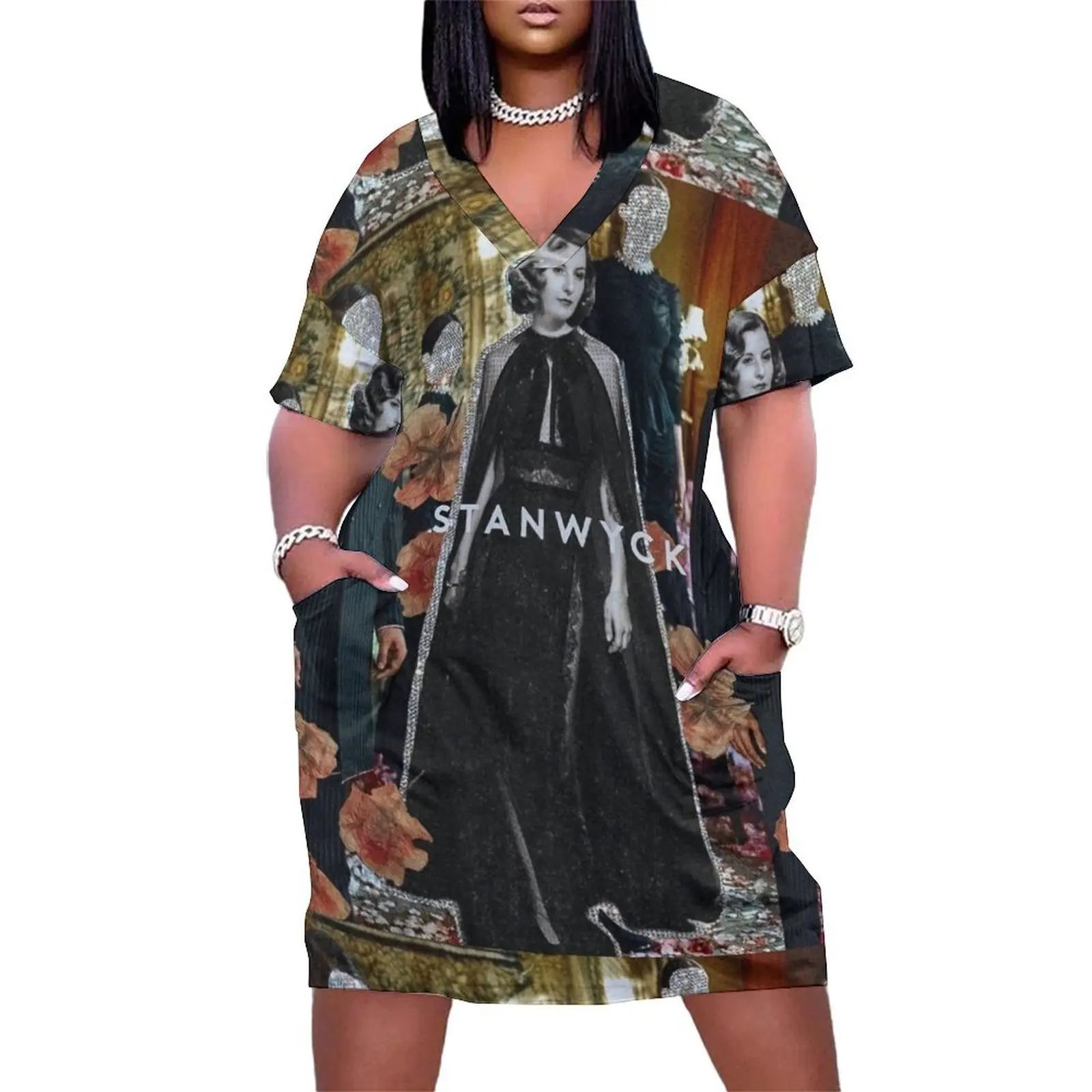 Barbara Stanwyck Loose Pocket Dress dress long dress women summer women's 2025 wedding dresses for woman
Barbara Stanwyck Loose Pocket Dress dress long dress women summer women's 2025 wedding dresses for woman