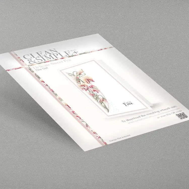 Clean & Simple Plus Delicate Sweet Pea Dies Scrapbook Diary Decoration Stencil Embossing Template DIY Greeting Card Handmade 
Clean & Simple Plus Delicate Sweet Pea Dies Scrapbook Diary Decoration Stencil Embossing Template DIY Greeting Card Handmade