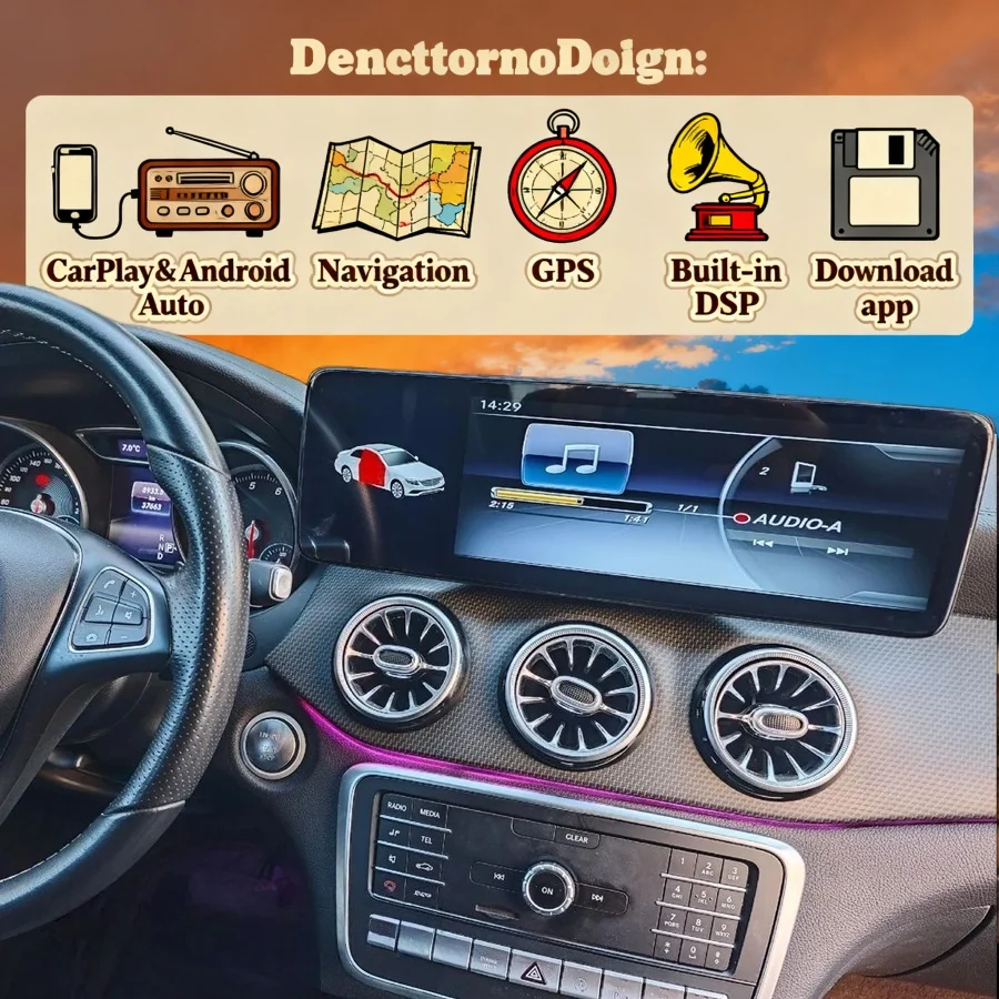 14.9 inch Touch Screen Car Radio For Benz A B G CLA GLA W176 W463 W246 2011- 2019 Wireless Carplay Multimedia Display Head Unit
14.9 inch Touch Screen Car Radio For Benz A B G CLA GLA W176 W463 W246 2011- 2019 Wireless Carplay Multimedia Display Head Unit