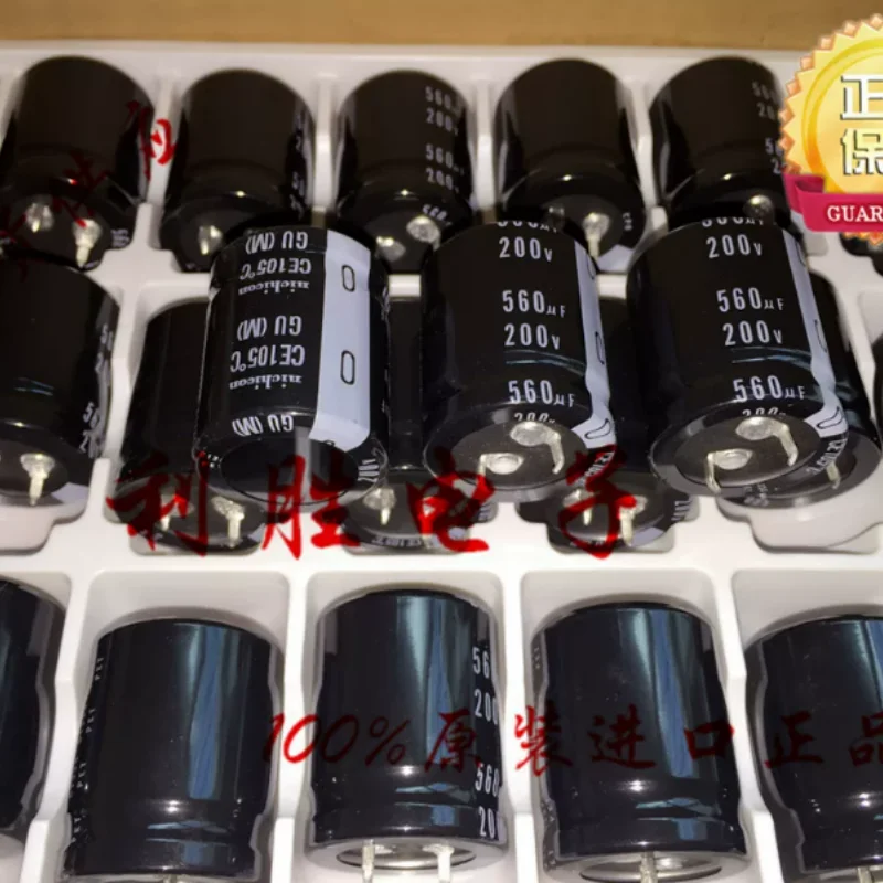 5PCS-30PCS 560UF 200V Japanese Nichicon electrolytic capacitor 200V560UF 25 * 30 GU 105 degrees
5PCS-30PCS 560UF 200V Japanese Nichicon electrolytic capacitor 200V560UF 25 * 30 GU 105 degrees