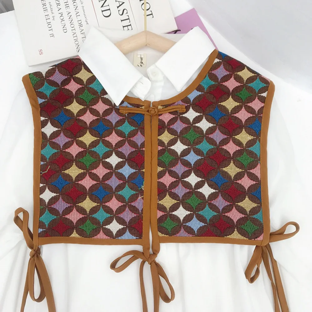 Fashion Embroidered Shoulder Scarf Shawl Wrap Floral Laced Up Fake Collar Women Shawl Shirt Decorative
Fashion Embroidered Shoulder Scarf Shawl Wrap Floral Laced Up Fake Collar Women Shawl Shirt Decorative