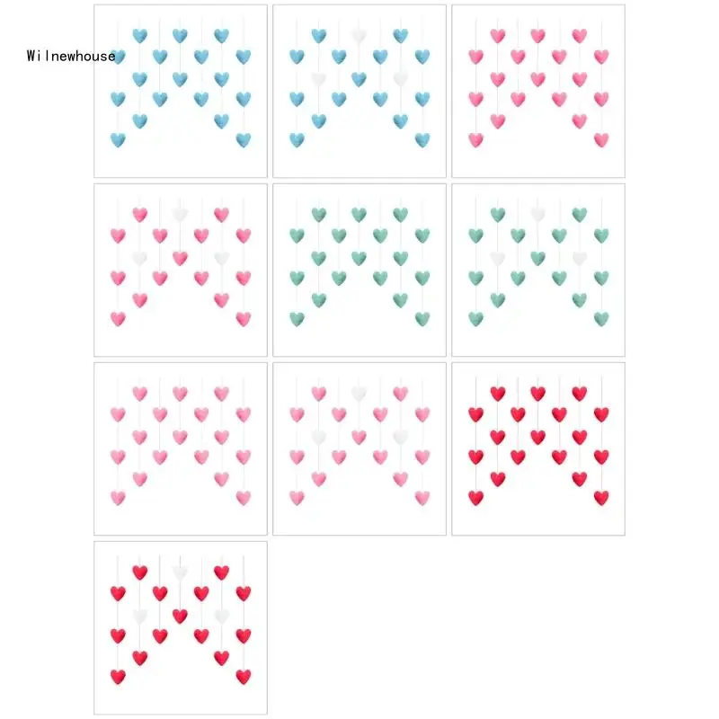 Attractive Door Hanging Decoration Pink Heart String Pendant Curtain Partition Door Decor with Hooks Easy for Girls Dropship
Attractive Door Hanging Decoration Pink Heart String Pendant Curtain Partition Door Decor with Hooks Easy for Girls Dropship
