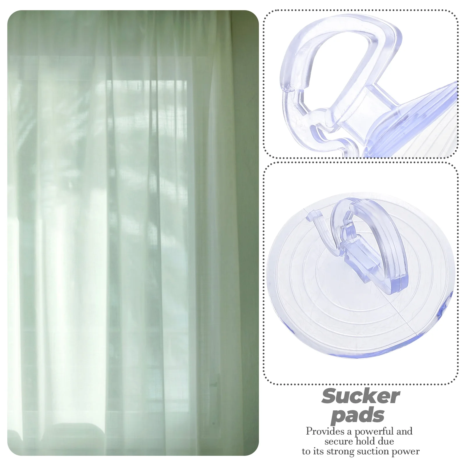 100 Pcs 35mm Transparent Suction Cups Strong Adhesive for Glass Table Tops Windshield Sunshade Car Shade Home Decor Storage
100 Pcs 35mm Transparent Suction Cups Strong Adhesive for Glass Table Tops Windshield Sunshade Car Shade Home Decor Storage