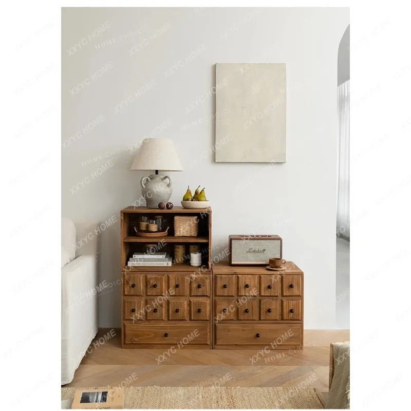 JYAE8000Retro solid wood carmen, medieval lattice, living room side cabinet, bedroom, combination cabinet
JYAE8000Retro solid wood carmen, medieval lattice, living room side cabinet, bedroom, combination cabinet