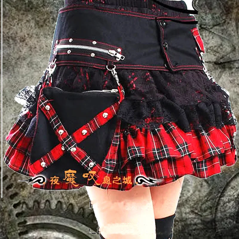 2025 Summer Japanese and Korean Kill Matt style Punk Red Plaid Pleated Pocket Mini Short Skirt for Womens Lace zipper Skirts
2025 Summer Japanese and Korean Kill Matt style Punk Red Plaid Pleated Pocket Mini Short Skirt for Womens Lace zipper Skirts