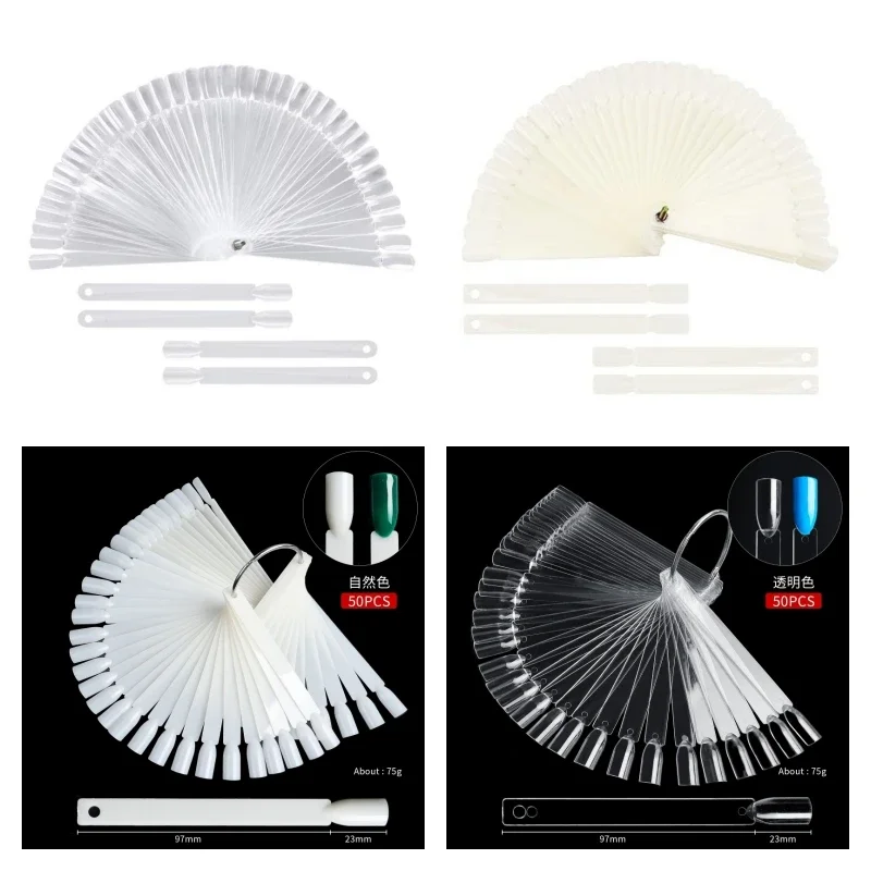 50 шт., накладные ногти, прозрачная таблица цветов природе, квадратный веер, стиль, УФ-гель-лак, образцы, палитра, инструмент для практики маникюра 
50 шт., накладные ногти, прозрачная таблица цветов природе, квадратный веер, стиль, УФ-гель-лак, образцы, палитра, инструмент для практики маникюра