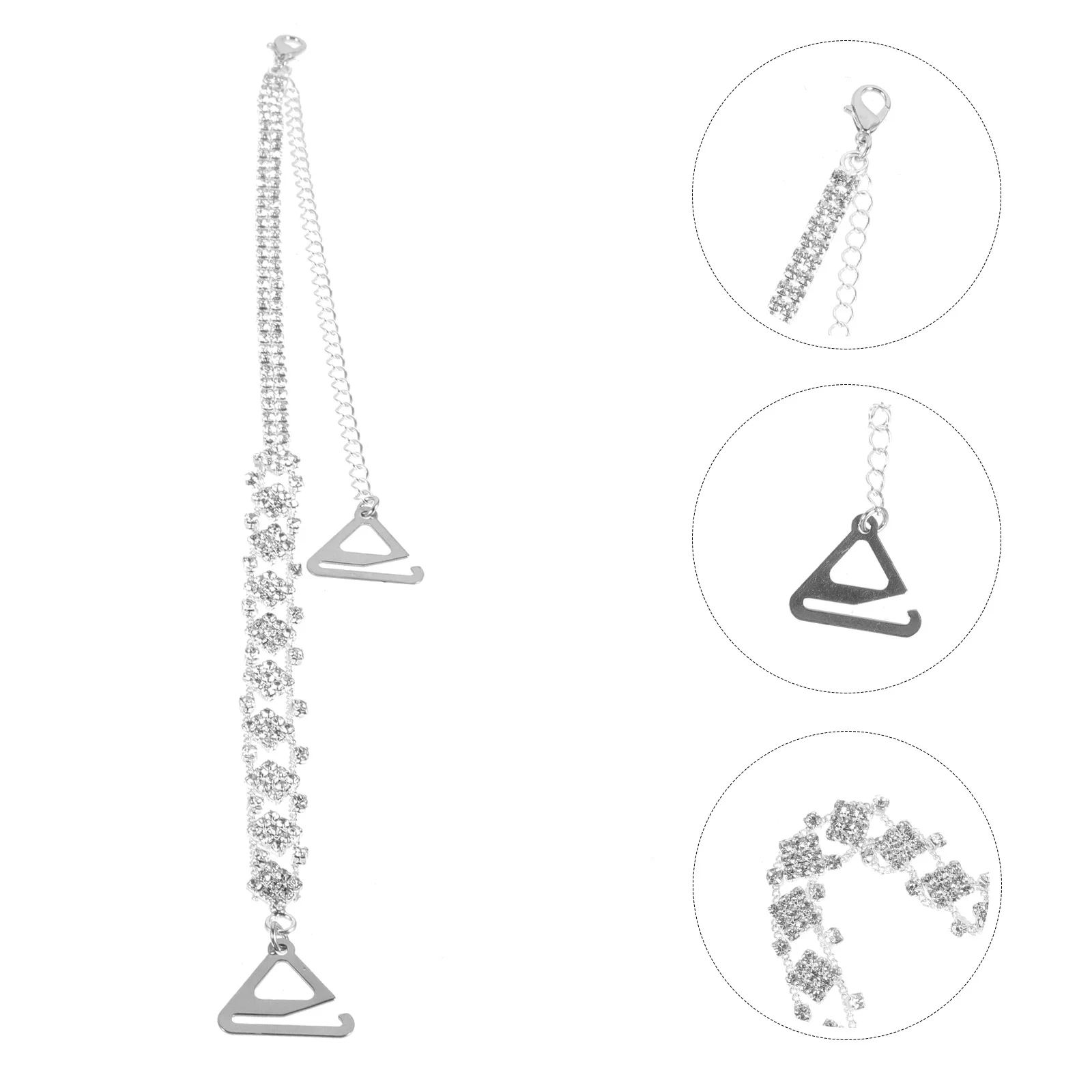 2Pcs Metal Rhinestone Bra Straps Adjustable Decorative Replacement for Dresses and Special Events Decorative Bra Straps
2Pcs Metal Rhinestone Bra Straps Adjustable Decorative Replacement for Dresses and Special Events Decorative Bra Straps