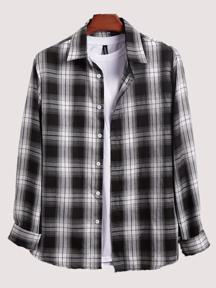 Hot Spring Autumn Men's Single-breasted Cool Chaoyang Pattern Men's Shirt Versatile Slim Long Sleeve Shirt Versatile Clothing
Hot Spring Autumn Men's Single-breasted Cool Chaoyang Pattern Men's Shirt Versatile Slim Long Sleeve Shirt Versatile Clothing
