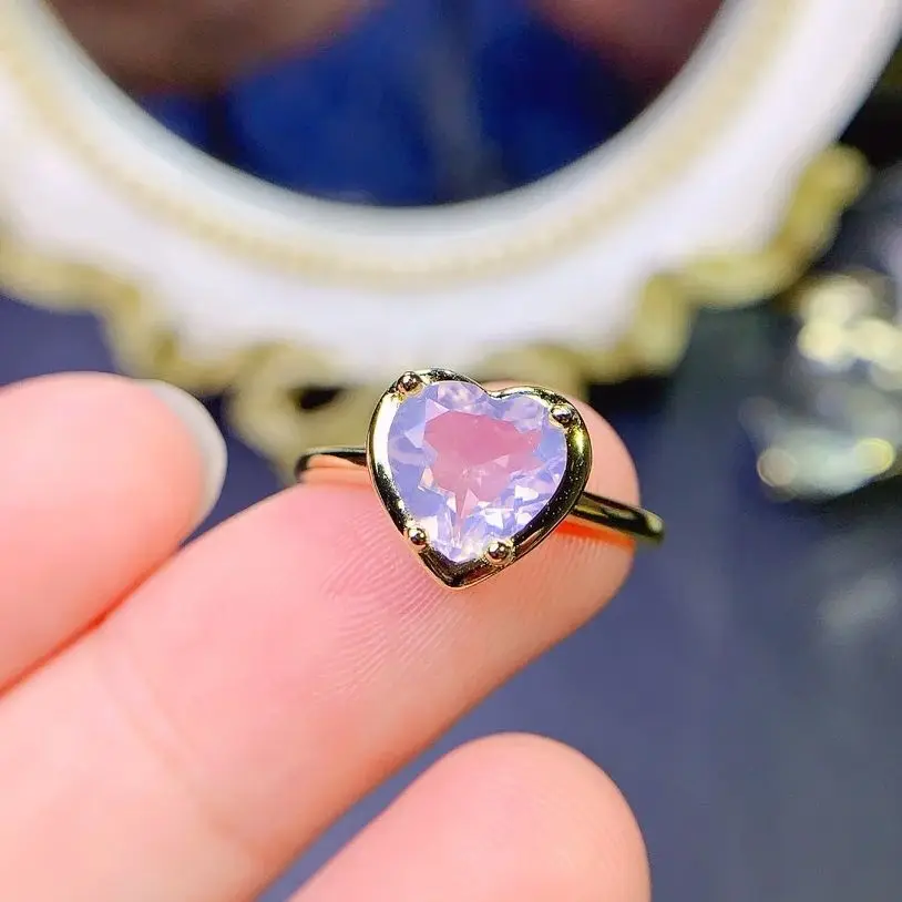 Vintage Ring Women Dainty Lavender Amethyst Heart Engagement Ring Sterling Silver Jewelry Birthstone Promise Ring
Vintage Ring Women Dainty Lavender Amethyst Heart Engagement Ring Sterling Silver Jewelry Birthstone Promise Ring