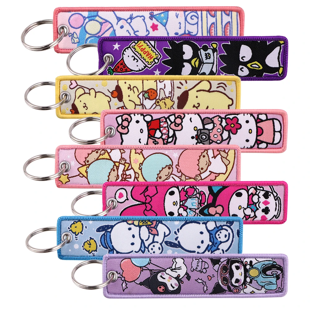 Cute Cartoon Animals Key Chain for Men Women Embroidery Key Fobs Holder Kawaii Key Tag Key Ring Fashion Accessories Gifts
Cute Cartoon Animals Key Chain for Men Women Embroidery Key Fobs Holder Kawaii Key Tag Key Ring Fashion Accessories Gifts
