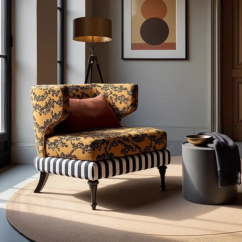 New medieval solid wood living room lazy sofa chair small apartment bedroom living room single sofa American retro chair
New medieval solid wood living room lazy sofa chair small apartment bedroom living room single sofa American retro chair