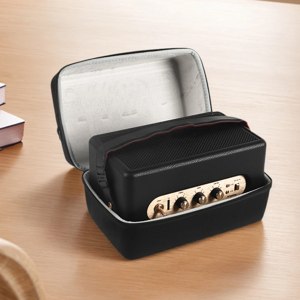 Портативная дорожная сумка с плечевым ремнем, жесткий чехол из ЭВА, портативная сумка для хранения динамика Marshall KILBURN III
Портативная дорожная сумка с плечевым ремнем, жесткий чехол из ЭВА, портативная сумка для хранения динамика Marshall KILBURN III