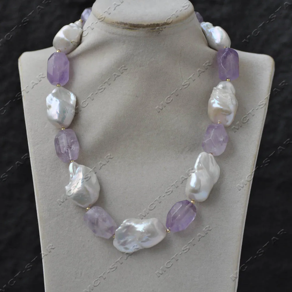 MTC·STAR 18" 33mm White Baroque Keshi Reborn Pearl Yellow Cube Faceted Lemon Crystal Necklace Custom Jewelry(Z13926 )
MTC·STAR 18" 33mm White Baroque Keshi Reborn Pearl Yellow Cube Faceted Lemon Crystal Necklace Custom Jewelry(Z13926 )