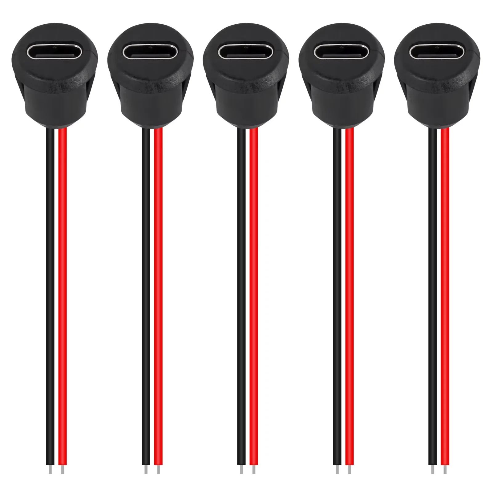 5PCS Type-C Female 2 Pin Type-C Female Socket Connector Waterproof Jack Female Charging Port 3A USB-C Charger Plug Socket
5PCS Type-C Female 2 Pin Type-C Female Socket Connector Waterproof Jack Female Charging Port 3A USB-C Charger Plug Socket