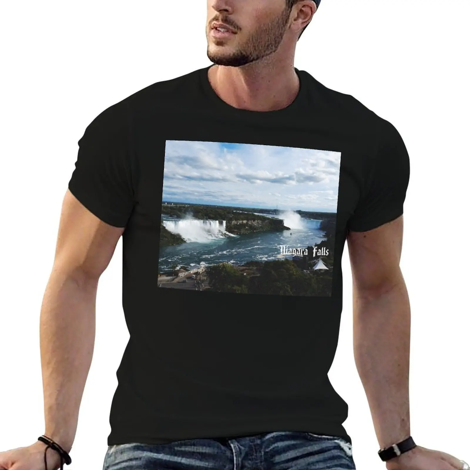 Niagara Falls - Renowned for Beauty and Hydroelectric Power T-Shirt men t shirt cotton 100% T-Shirt
Niagara Falls - Renowned for Beauty and Hydroelectric Power T-Shirt men t shirt cotton 100% T-Shirt