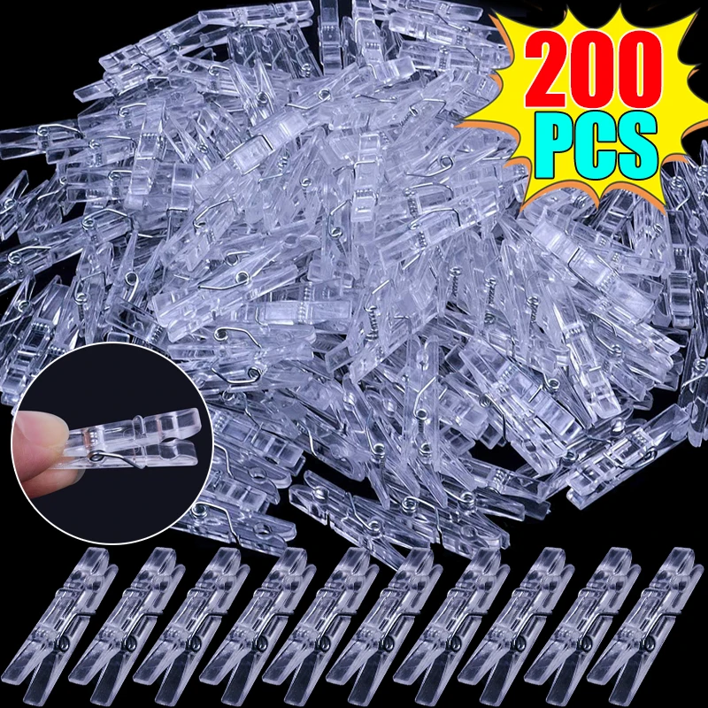 50/200 шт. прозрачные зажимы для фотографий, мини-пластиковые пружинные подвесные зажимы, прищепка, сделай сам, зажимы для украшения фотографий на день рождения
50/200 шт. прозрачные зажимы для фотографий, мини-пластиковые пружинные подвесные зажимы, прищепка, сделай сам, зажимы для украшения фотографий на день рождения