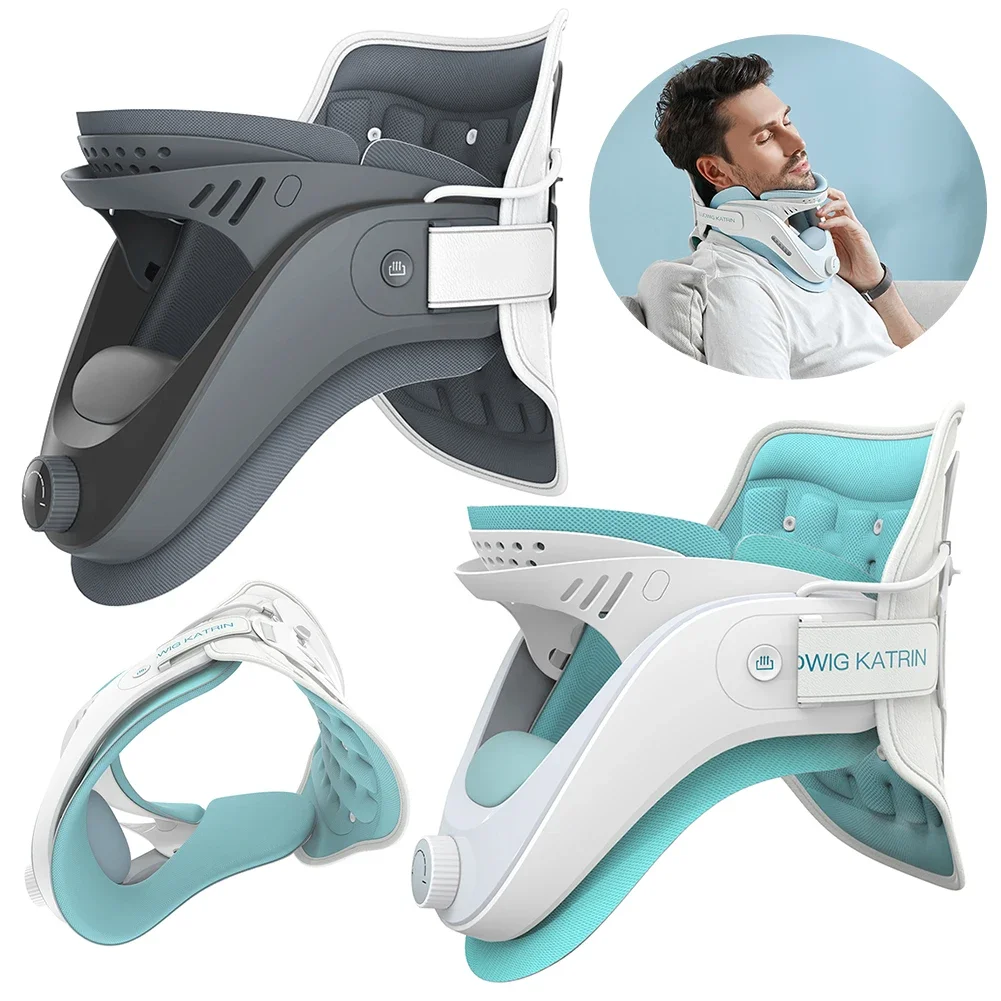 Cervical Traction Device & Neck Brace Set Neck Stretcher Adjustable Neck and Shoulder Relaxer Comfortable for Travel Office
Cervical Traction Device & Neck Brace Set Neck Stretcher Adjustable Neck and Shoulder Relaxer Comfortable for Travel Office