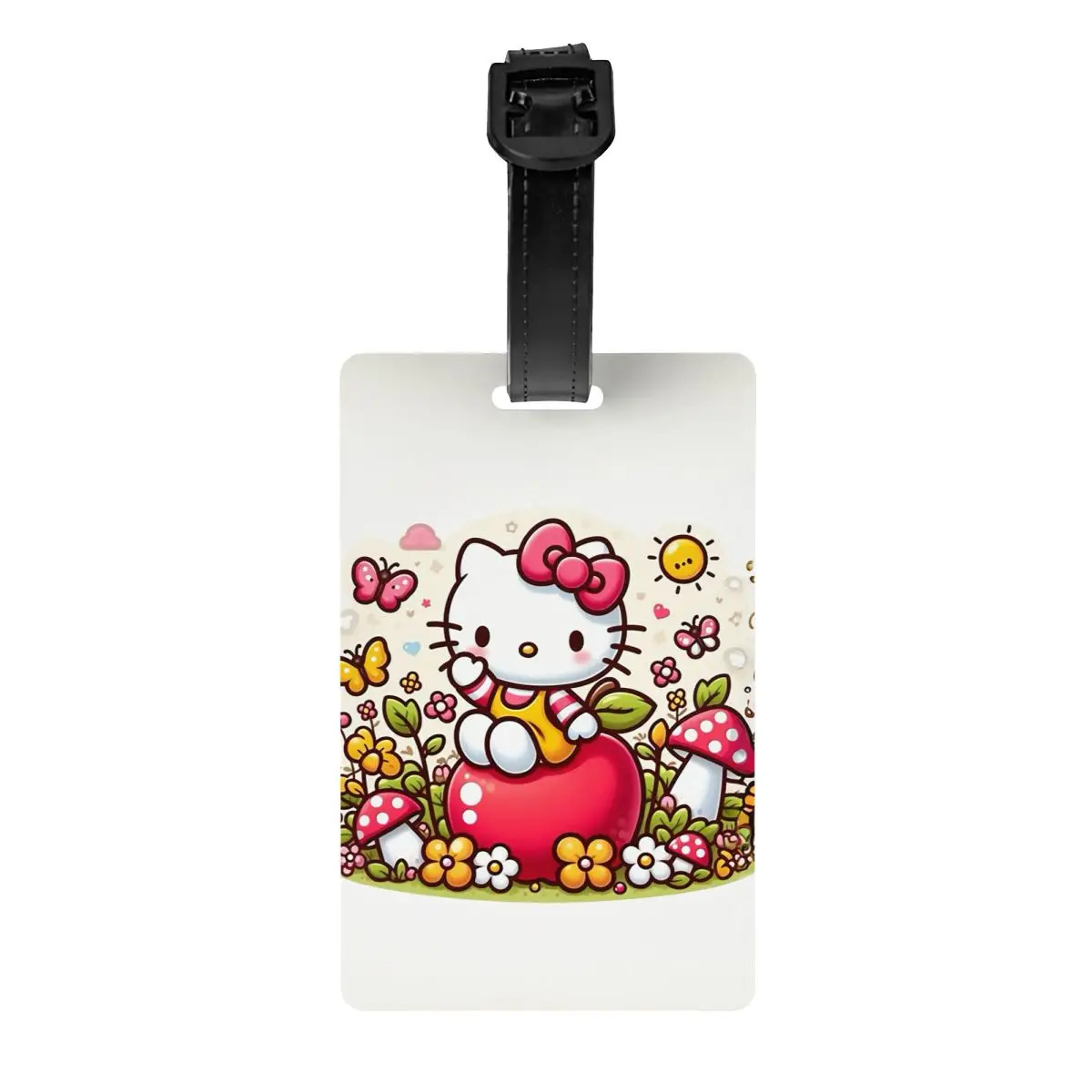 Багажная бирка с милым мультяшным котом «Hello Kitty», защита конфиденциальности, багажные бирки, дорожные сумки, этикетки для чемодана
Багажная бирка с милым мультяшным котом «Hello Kitty», защита конфиденциальности, багажные бирки, дорожные сумки, этикетки для чемодана