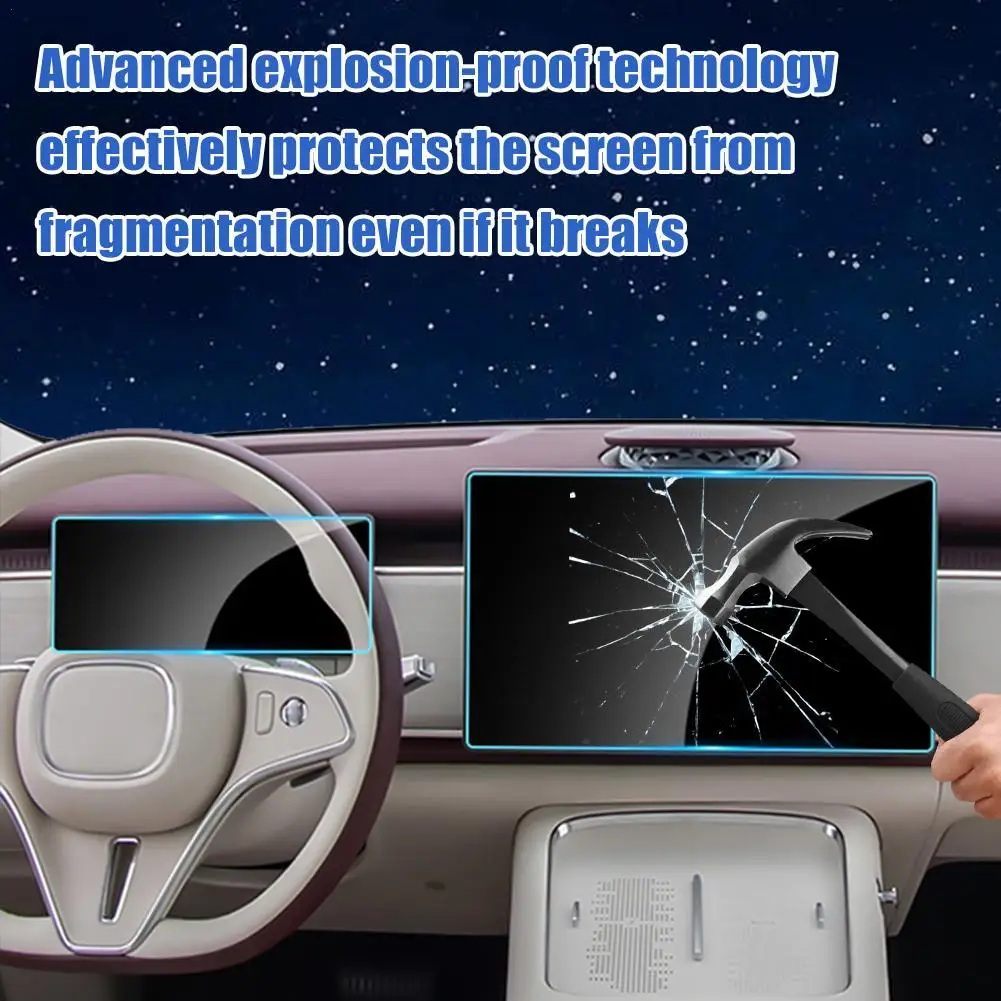 Car Navigation Screen Tempered Glass Protector Film For VOYAH FREE + 2025 Instrument Panel Matte or HD Tempered Film
Car Navigation Screen Tempered Glass Protector Film For VOYAH FREE + 2025 Instrument Panel Matte or HD Tempered Film