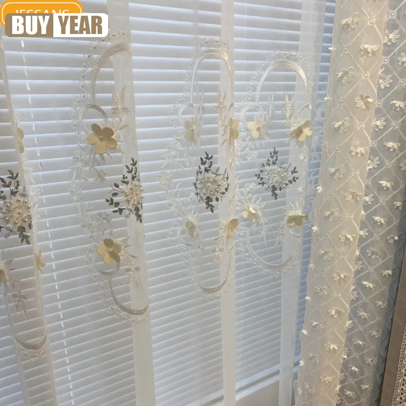New Chinese Style Embroidered Window Relief Screen Curtains For Living Room Bedroom French Balcony And Bay Window Customization
New Chinese Style Embroidered Window Relief Screen Curtains For Living Room Bedroom French Balcony And Bay Window Customization
