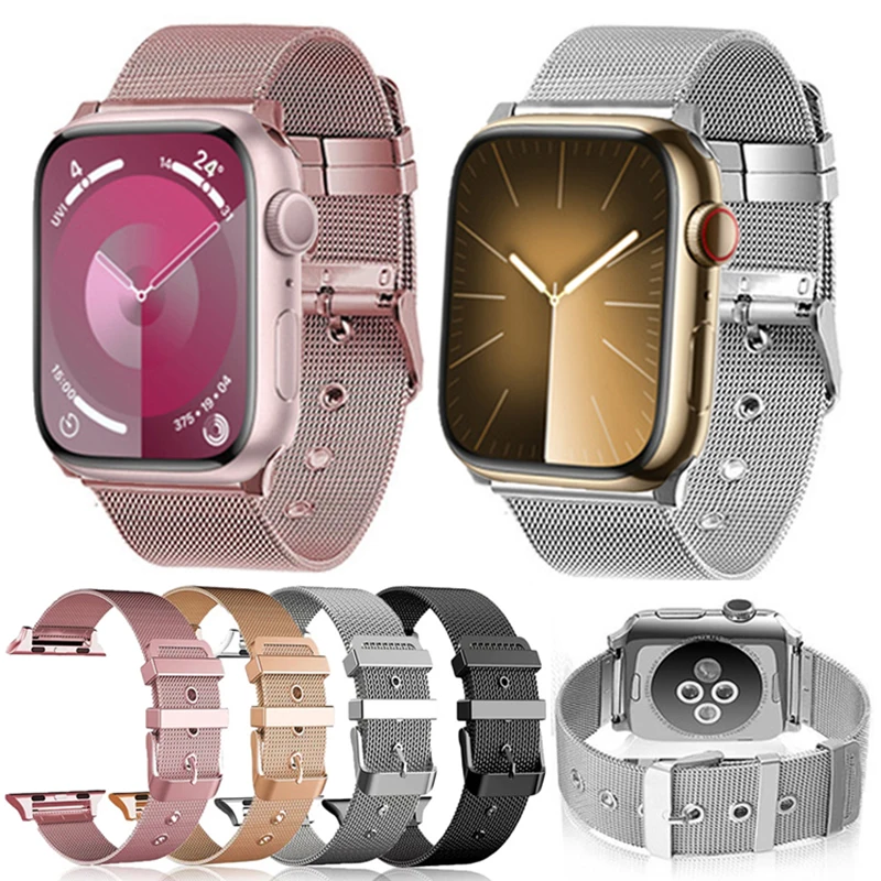 Ремешок «Миланская петля» для Apple Watch Ultra 2 49 мм, браслет из нержавеющей стали для iWatch Serise 10 9 8 7 46 мм 42 мм 45 мм 41 мм 44 мм 40 мм
Ремешок «Миланская петля» для Apple Watch Ultra 2 49 мм, браслет из нержавеющей стали для iWatch Serise 10 9 8 7 46 мм 42 мм 45 мм 41 мм 44 мм 40 мм