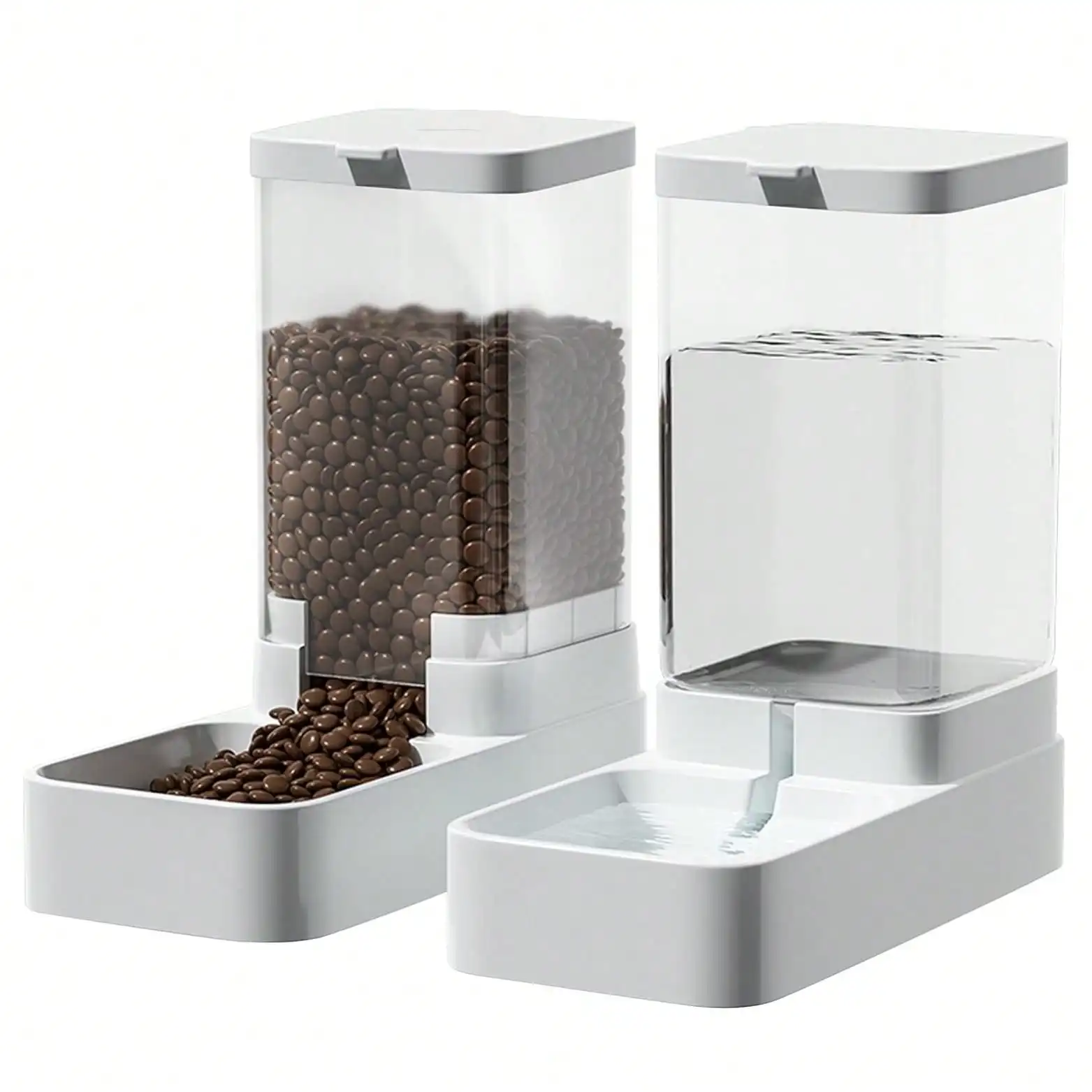 Automatic Cat Feeder And Water Dispenser In Set With Pet Food Bowl,Gravity Dog Waterer And Food Feeder For Small Medium Dog Cat Puppy Kitten Large Capacity(3.8L,White)
Automatic Cat Feeder And Water Dispenser In Set With Pet Food Bowl,Gravity Dog Waterer And Food Feeder For Small Medium Dog Cat Puppy Kitten Large Capacity(3.8L,White)