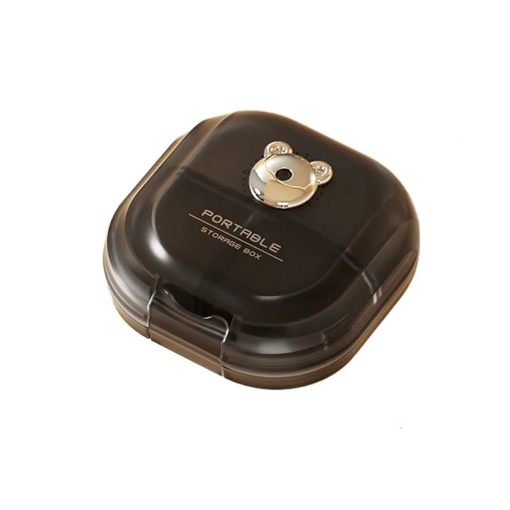 Cartoon Bear Trinkets Storage Organizer Cute Dustproof Mini Jewelry Organizer Moisture-proof with Separate Compartment
Cartoon Bear Trinkets Storage Organizer Cute Dustproof Mini Jewelry Organizer Moisture-proof with Separate Compartment