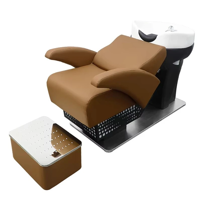 &c Stainless Semi Reclining Shower Bed for Popular Hair Salons Special Ceramic Basin for Hair Salons
&c Stainless Semi Reclining Shower Bed for Popular Hair Salons Special Ceramic Basin for Hair Salons