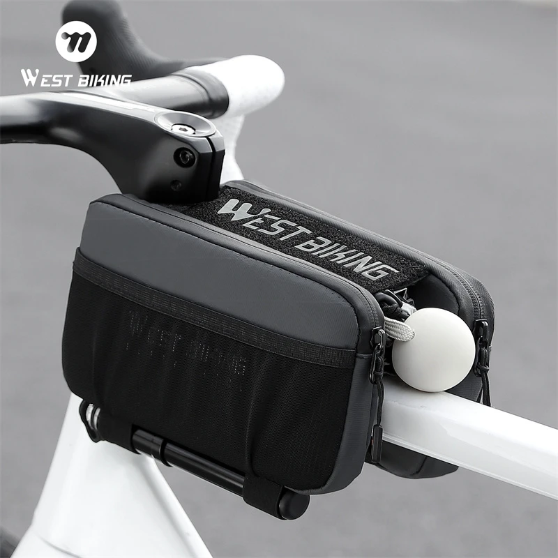 WEST BIKING Bicycle Upper Tube Bag 1L Capacity Double Side Bags Handheld Design Portable Shoulder Leisure Bag Bike Accessories
WEST BIKING Bicycle Upper Tube Bag 1L Capacity Double Side Bags Handheld Design Portable Shoulder Leisure Bag Bike Accessories