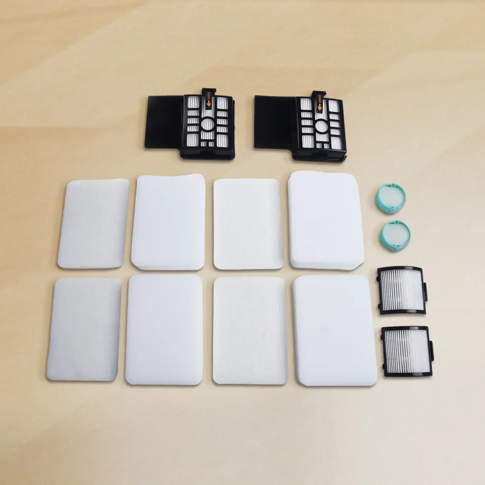 Комплект для замены фильтров для беспроводных пылесосов Shark IW3511 и IW1111 Detect Pro, включающий 12 моющихся фильтров и картриджей.
Комплект для замены фильтров для беспроводных пылесосов Shark IW3511 и IW1111 Detect Pro, включающий 12 моющихся фильтров и картриджей.