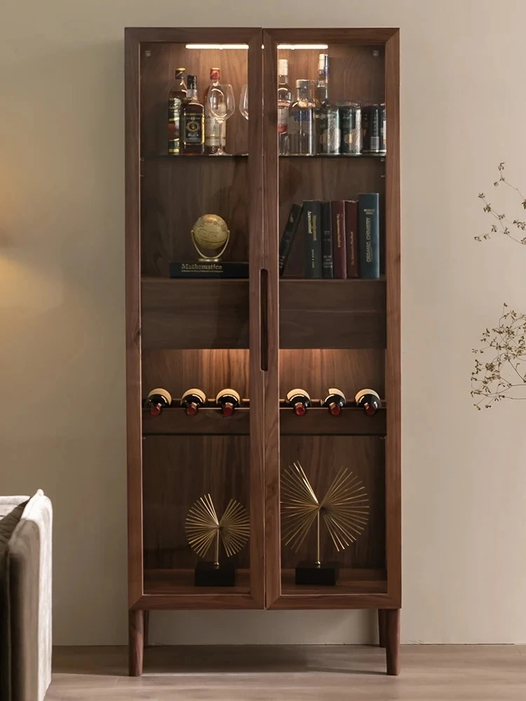 Simple Solid Wood Double-Door Bookcase Home Antique Style Display Cabinet
Simple Solid Wood Double-Door Bookcase Home Antique Style Display Cabinet