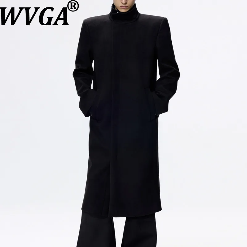 WVGA, осенне-зимнее новое мужское пальто с длинными рукавами и плечами, утепленная теплая шерстяная куртка средней длины на молнии с планкой W14732
WVGA, осенне-зимнее новое мужское пальто с длинными рукавами и плечами, утепленная теплая шерстяная куртка средней длины на молнии с планкой W14732