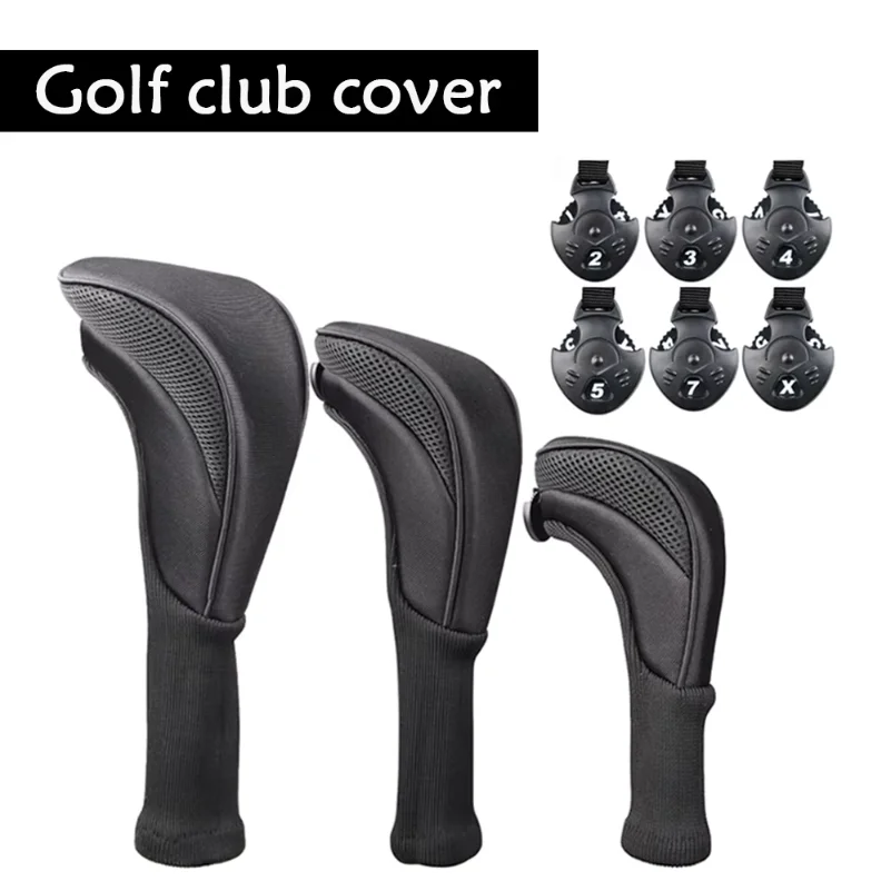 3Pcs/Set of Long-necked Golf Club Head Covers Numbered Wooden Club Head Covers Durable Golf Club Protectors and Golf Accessories
3Pcs/Set of Long-necked Golf Club Head Covers Numbered Wooden Club Head Covers Durable Golf Club Protectors and Golf Accessories