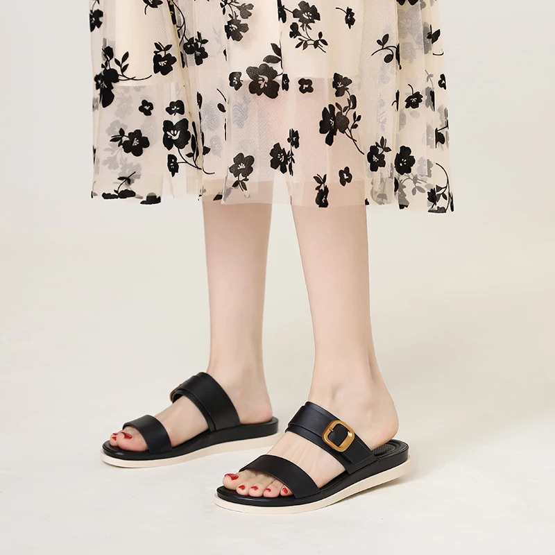 Elegant Luxury Summer Fashion Women's Slippers Anti slip One Word Strap Slimming Casual Travel Vacation Beach Shoes Sandals
Elegant Luxury Summer Fashion Women's Slippers Anti slip One Word Strap Slimming Casual Travel Vacation Beach Shoes Sandals