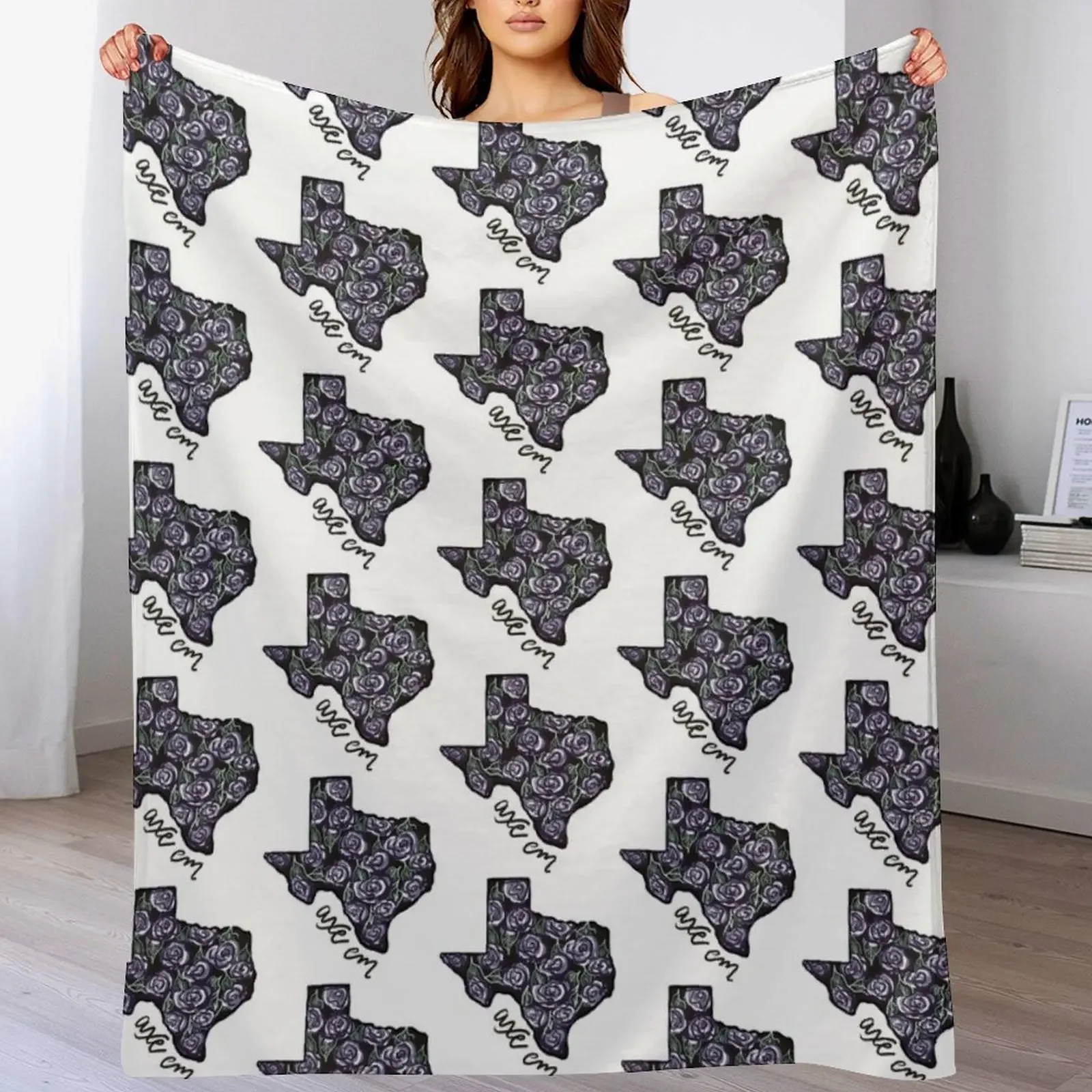 Axe ‘Em Texas - Purple Throw Blanket Luxury Summer Beddings Loose for sofa Blankets
Axe ‘Em Texas - Purple Throw Blanket Luxury Summer Beddings Loose for sofa Blankets