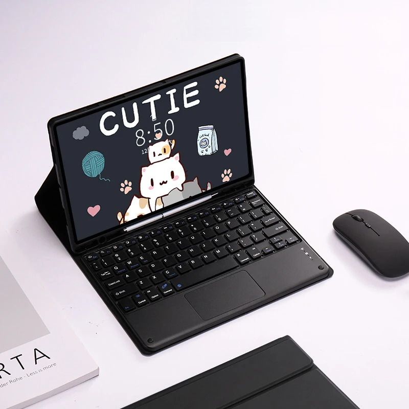 For Samsung Tab S8 S9 S10 Plus Keyboard Case S7 FE A9 A8 A7 Tablet Cover Shockproof Stand Kickstand Smart Leather with Mouse
For Samsung Tab S8 S9 S10 Plus Keyboard Case S7 FE A9 A8 A7 Tablet Cover Shockproof Stand Kickstand Smart Leather with Mouse