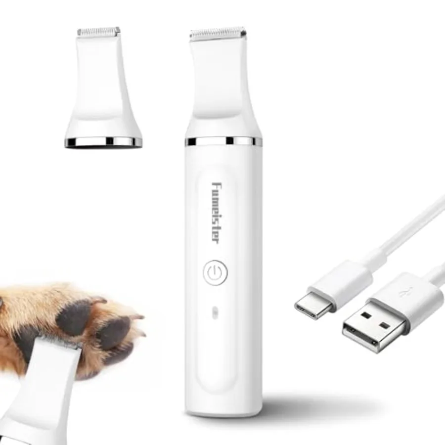 Dog Clippers for Grooming Cordless Waterproof Dog Hair Trimmer with Type-C Charging Low Noise for Trimming Cats and Dogs' Speci
Dog Clippers for Grooming Cordless Waterproof Dog Hair Trimmer with Type-C Charging Low Noise for Trimming Cats and Dogs' Speci