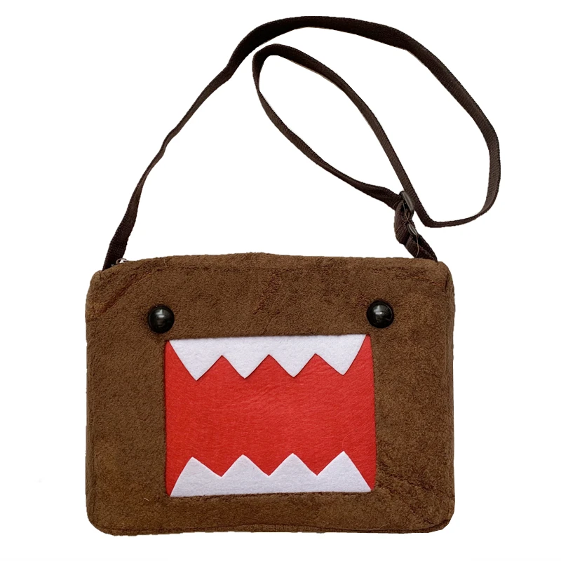 Domo Kun Plush Messenger Bag Bags for Women Men Anime Fashion Crossbody Bag Brown Shoulder Bags
Domo Kun Plush Messenger Bag Bags for Women Men Anime Fashion Crossbody Bag Brown Shoulder Bags