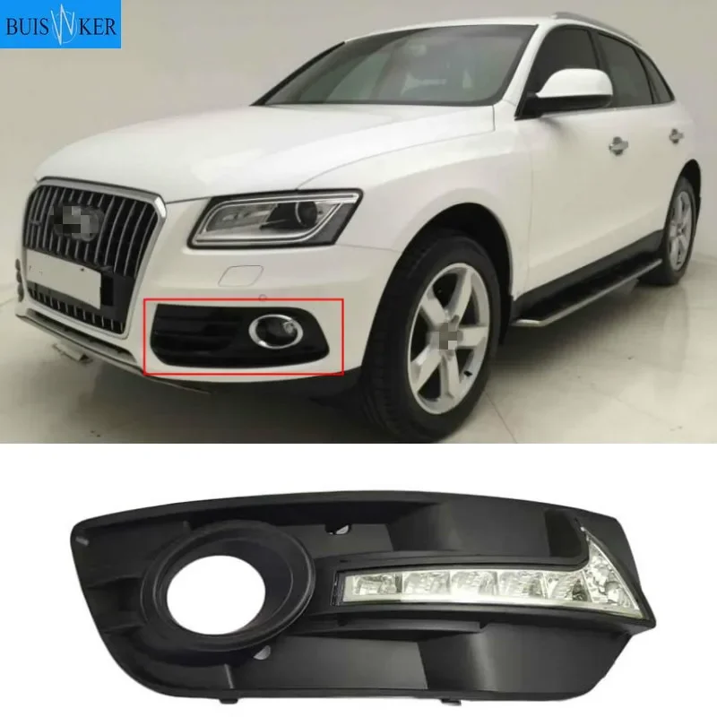 1 set DRL For Audi Q5 2010 2011 2012 2013 LED DRL Daytime driving Running Lights Daylight Fog Lamp cover hole light
1 set DRL For Audi Q5 2010 2011 2012 2013 LED DRL Daytime driving Running Lights Daylight Fog Lamp cover hole light