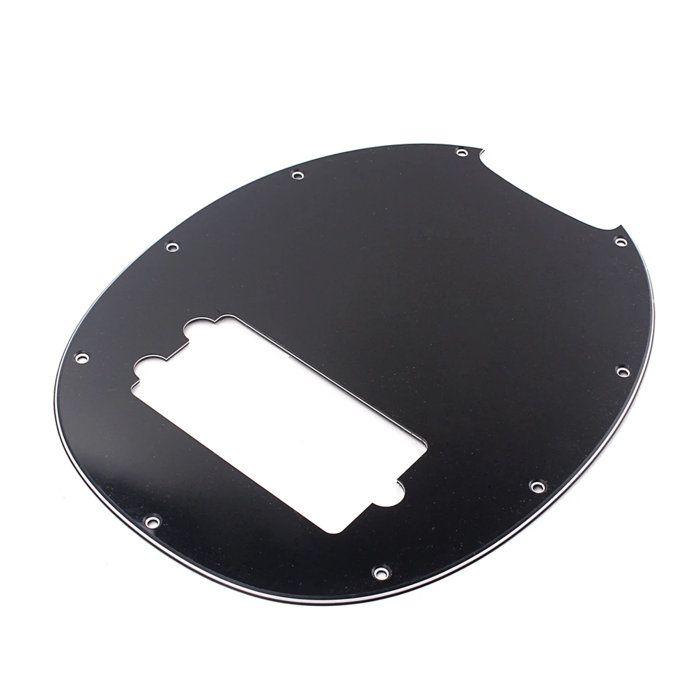 4 Ply 9 Hole Humbucker Pickguard Bass Pickguard Scratch Plate for Music Man MM Style 4 String Electric Guitar Bass
4 Ply 9 Hole Humbucker Pickguard Bass Pickguard Scratch Plate for Music Man MM Style 4 String Electric Guitar Bass