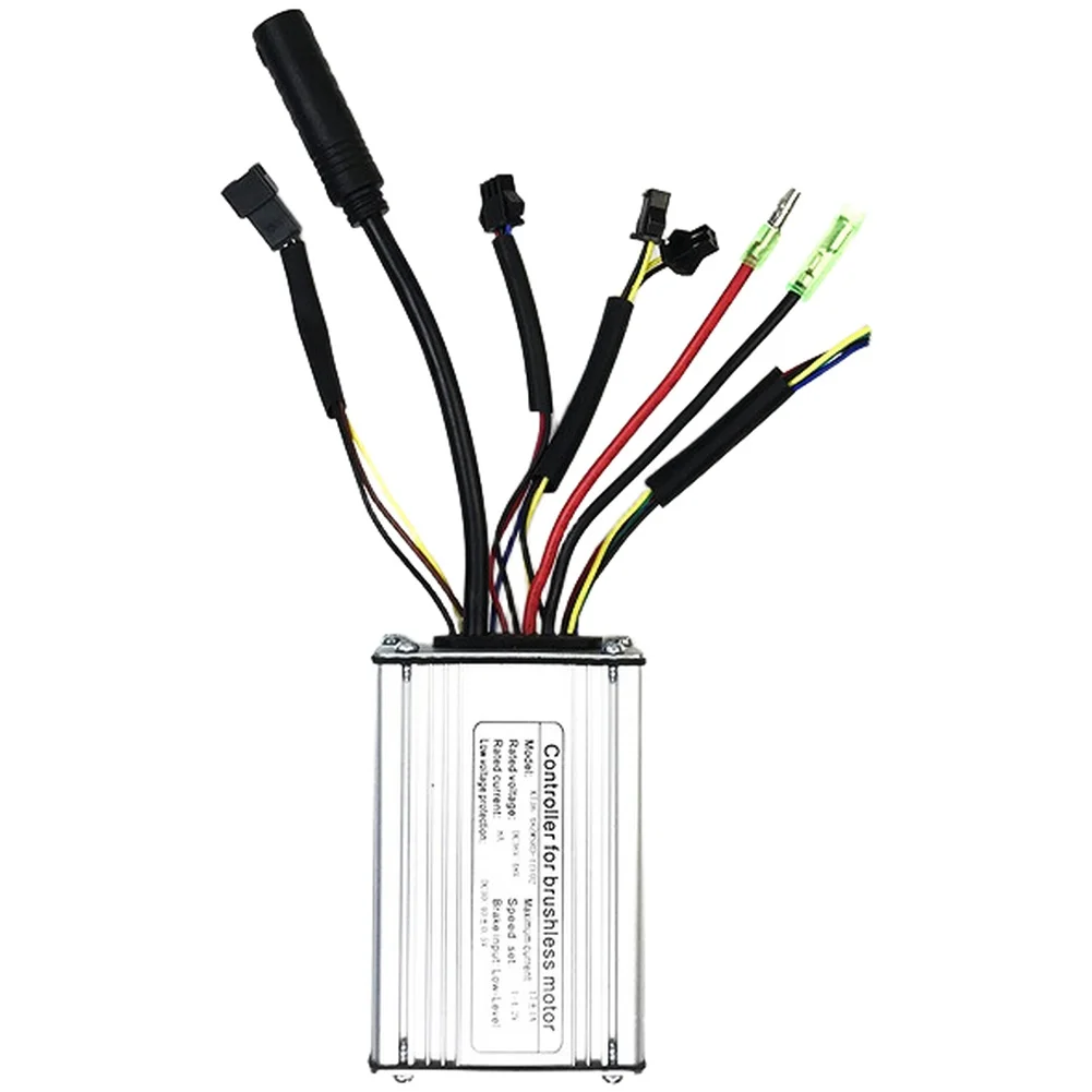 3648V SM Controller for KT17A Ebike For 250350W Brushless Motor with 6mos Front Light Switch and Low Voltage Protection
3648V SM Controller for KT17A Ebike For 250350W Brushless Motor with 6mos Front Light Switch and Low Voltage Protection