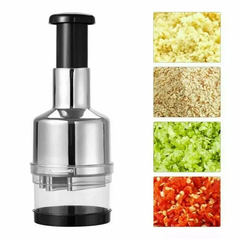 Manual Garlic Chopper Food Crusher Garlic Pressing Handheld Food Processors Slicer Dicer Mixer Kitchen Vegetable Slicer Tool
Manual Garlic Chopper Food Crusher Garlic Pressing Handheld Food Processors Slicer Dicer Mixer Kitchen Vegetable Slicer Tool