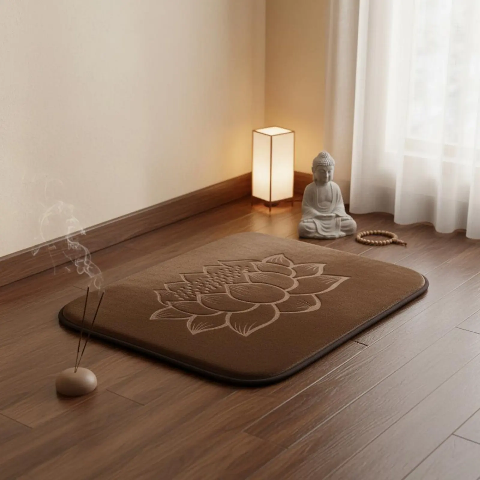 Buddhist Prostration Pad Non-Slip Thick Worship Kneeling Pad Padded Prayer Mat Long-Lasting for Worshippers
Buddhist Prostration Pad Non-Slip Thick Worship Kneeling Pad Padded Prayer Mat Long-Lasting for Worshippers