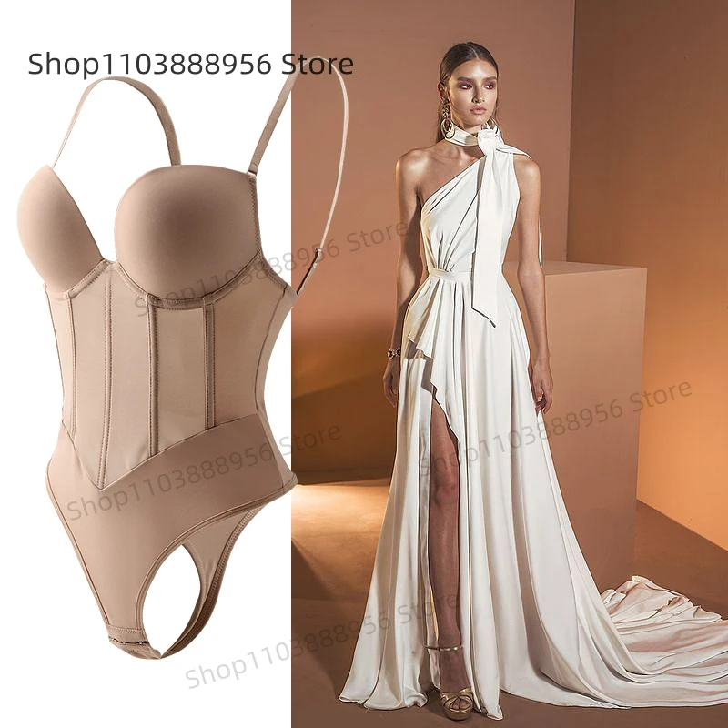 Body shaping corset, invisible backless beauty bra, wedding dress, tuck in, sexy body fitting all in one body shape
Body shaping corset, invisible backless beauty bra, wedding dress, tuck in, sexy body fitting all in one body shape