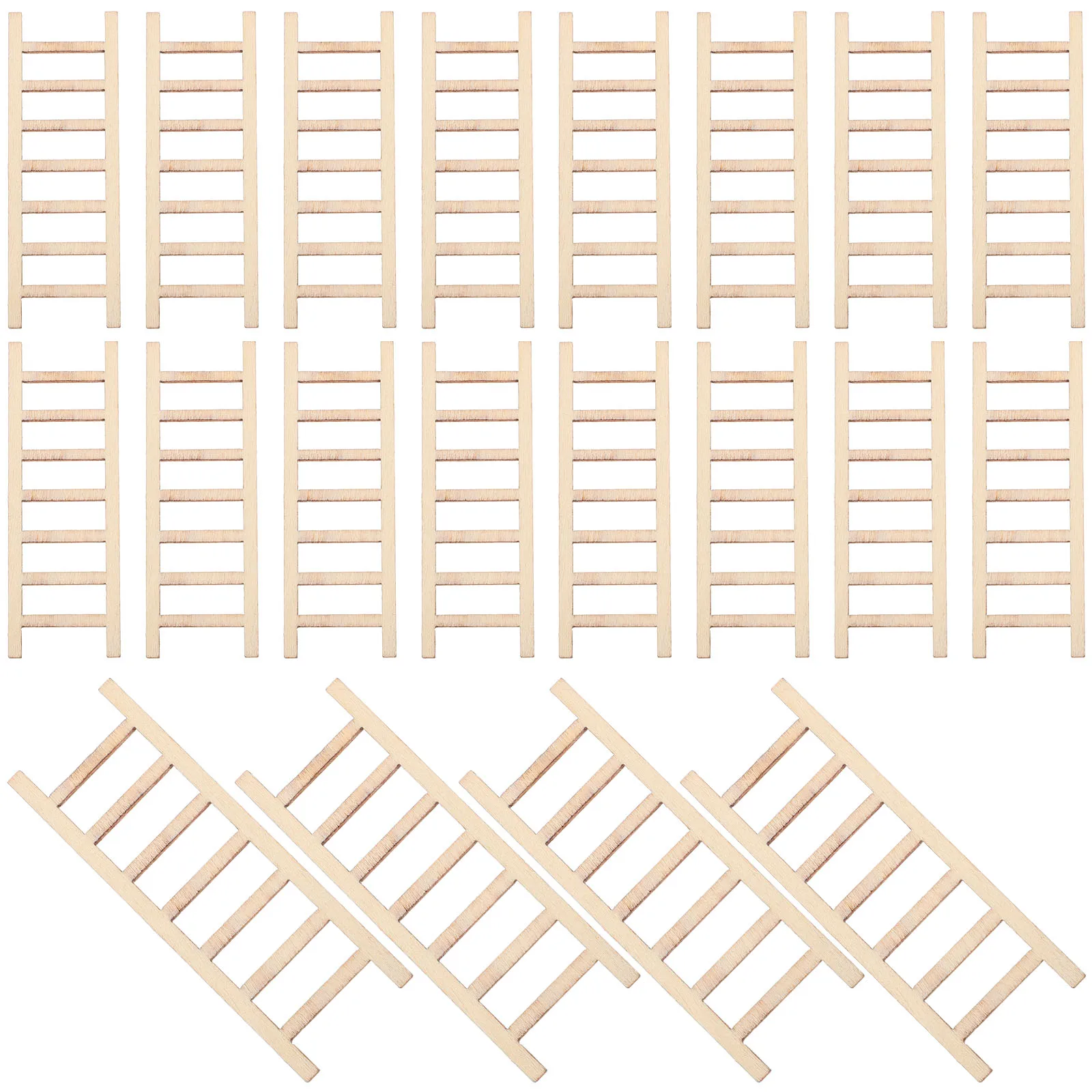 20pcs Wooden Staircase Ornaments Mini Garden Decor Artificial Ladder Dollhouse Furniture Rustic DIY Projects Succulent Displays
20pcs Wooden Staircase Ornaments Mini Garden Decor Artificial Ladder Dollhouse Furniture Rustic DIY Projects Succulent Displays