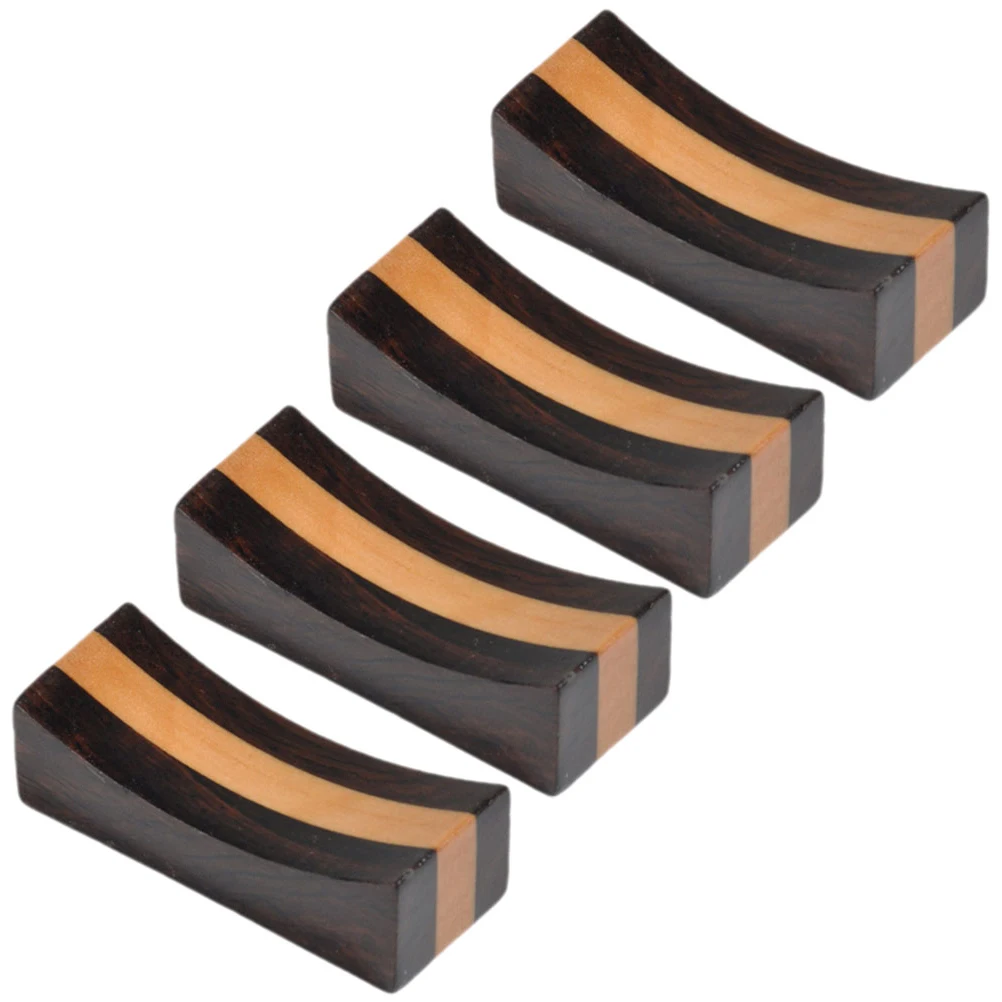 4 Pcs Wooden Chopstick Rest Smooth Vintage Design Elegant Table Decor Multifunctional Spoon Stand Holder for Kitchen
4 Pcs Wooden Chopstick Rest Smooth Vintage Design Elegant Table Decor Multifunctional Spoon Stand Holder for Kitchen