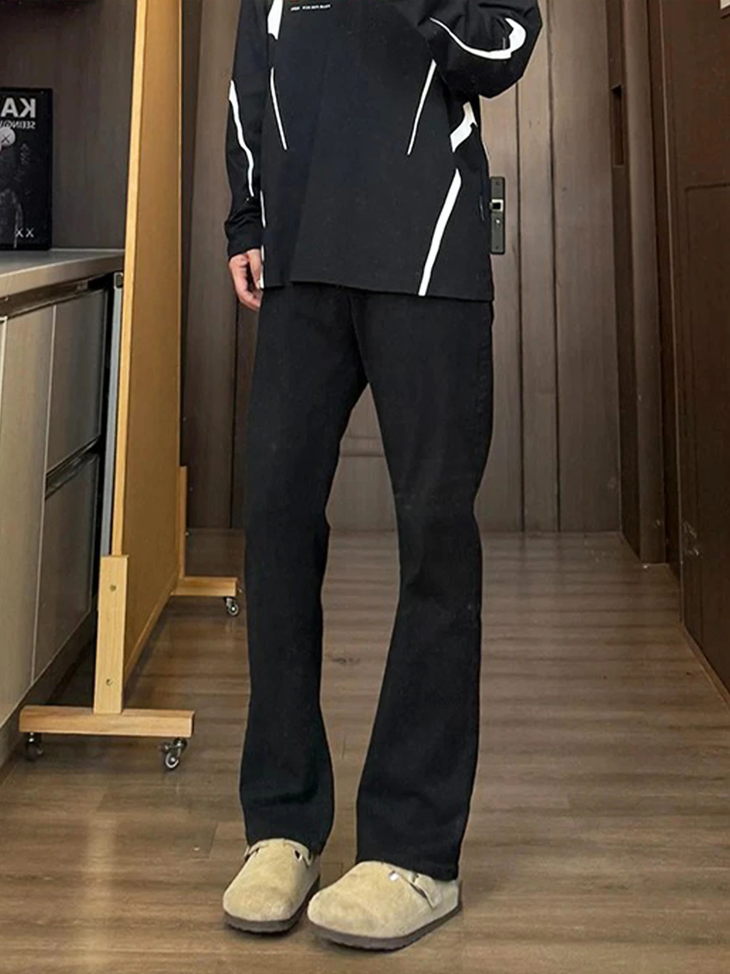 Мужские джинсы Cleanfit с высокой талией, прямые, облегающие, износостойкие, в стиле American High Street, повседневные
Мужские джинсы Cleanfit с высокой талией, прямые, облегающие, износостойкие, в стиле American High Street, повседневные