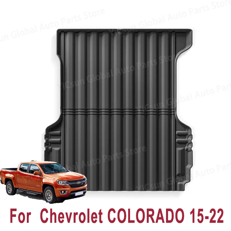 Коврик на задний багажник автомобиля для Chevrolet COLORADO 15-22 TPE, защитная накладка на задний багажник, всепогодный ковер, грузовая подкладка для домашних животных, противоударная накладка
Коврик на задний багажник автомобиля для Chevrolet COLORADO 15-22 TPE, защитная накладка на задний багажник, всепогодный ковер, грузовая подкладка для домашних животных, противоударная накладка