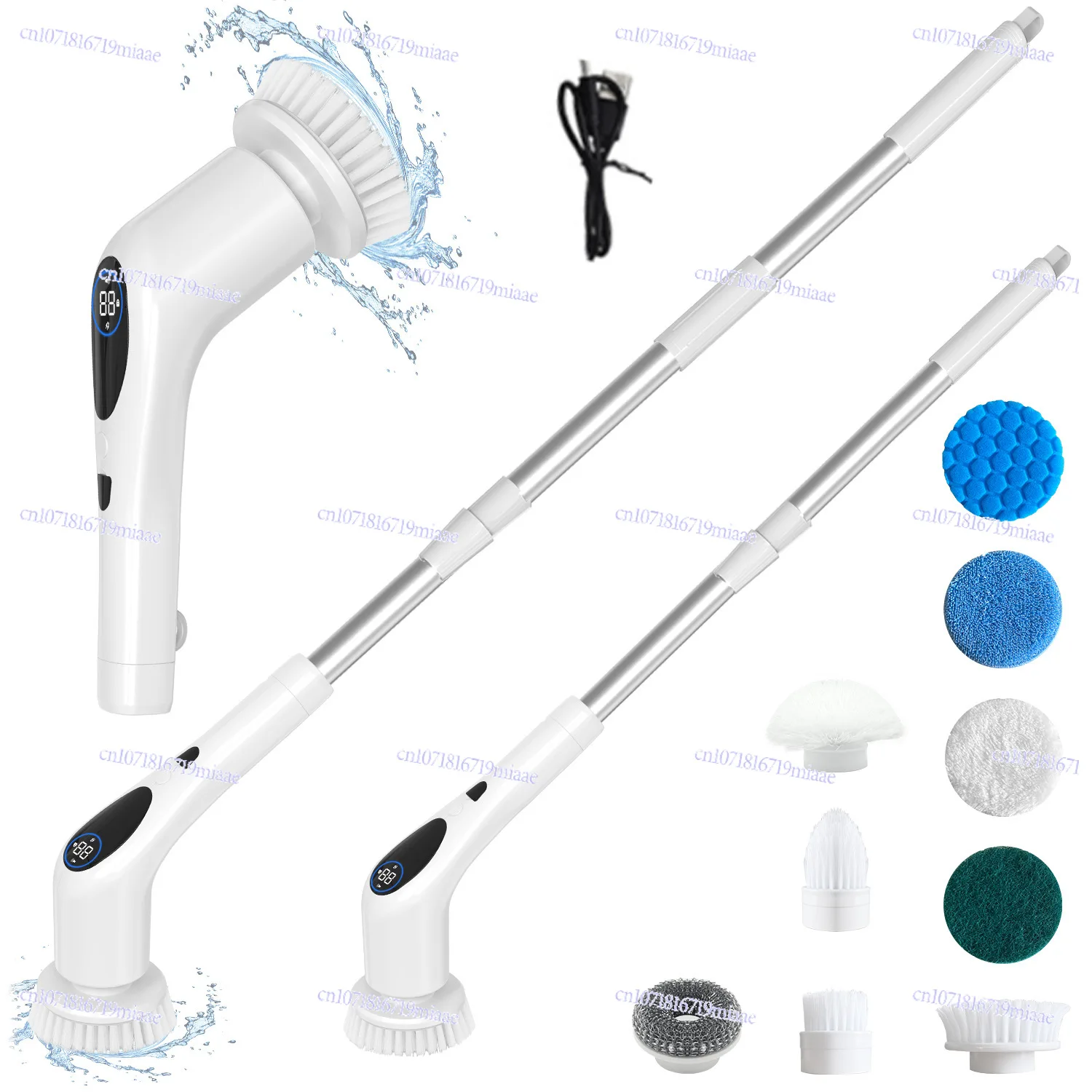 Multifunctional Household Wireless Electric Cleaning Brush Kitchen Floor Handheld Electric Mop Car Wash Brush Glass Brush
Multifunctional Household Wireless Electric Cleaning Brush Kitchen Floor Handheld Electric Mop Car Wash Brush Glass Brush