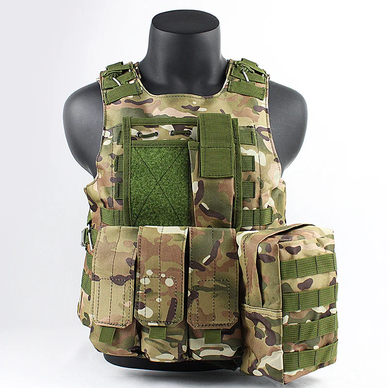 Men's outdoor vest with multiple pockets detachable durable breathable training outdoor mountaineering men's tactical vest
Men's outdoor vest with multiple pockets detachable durable breathable training outdoor mountaineering men's tactical vest